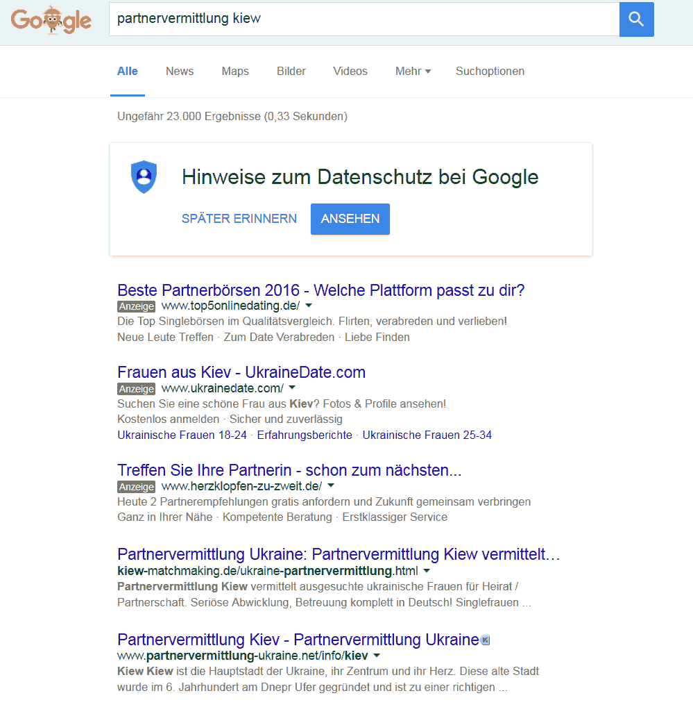 Google bekanntschaften